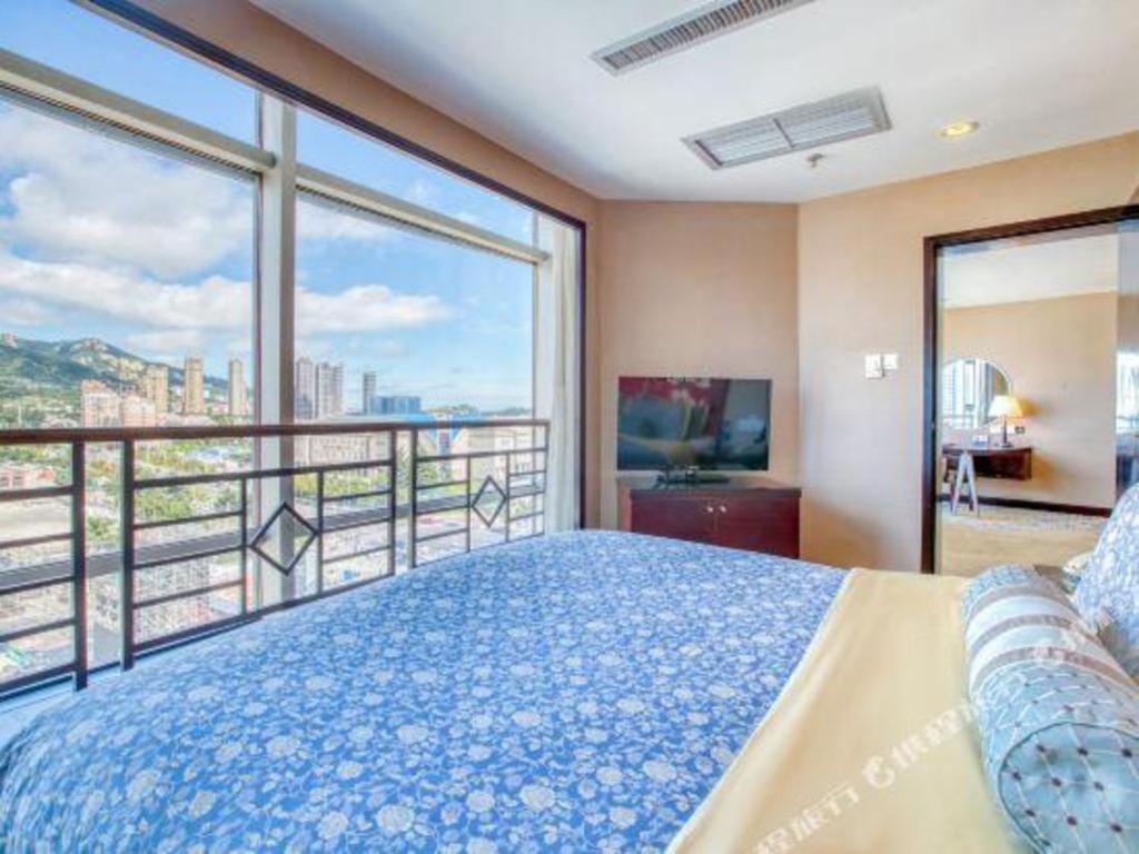Qingdao Blue Horizon Hotel Laoshan Exteriör bild