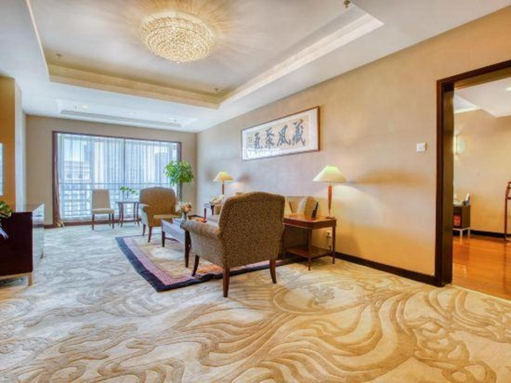 Qingdao Blue Horizon Hotel Laoshan Exteriör bild